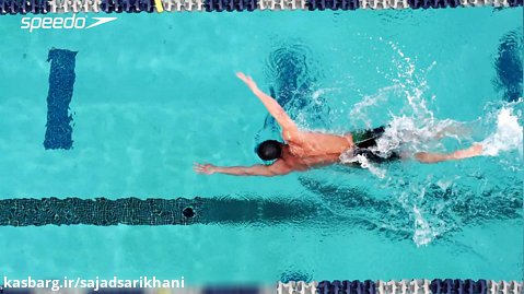آموزش تکنیک های شنا - نحوه حرکت دست در شنای کرال سینه 2
