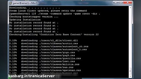 Installing Counter Strike server in CentOS