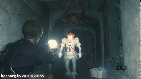 ماد کاراکتر فیلم ترسناک It به جای مستر ایکس در بازی Resident Evil 2 Remake