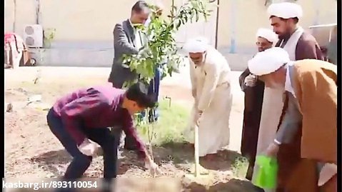 گزارش خبری مرکز خلیج فارس از روز درختکاری در هرمزگان