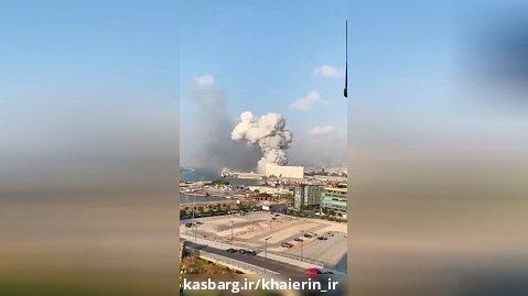انفجار مهیب در بیروت لبنان 3