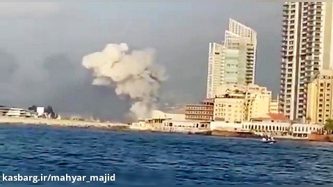 انفجار وحشتناک بیروت