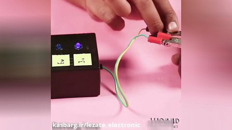 ساخت نمایشگر ولتاژ