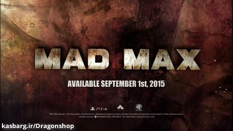 تریلر بازی Mad Max