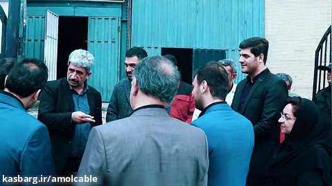 بازدید جناب آقای قوانلو، ریاست سازمان صنایع استان مازندران