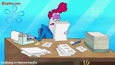 کارتون باب اسفنجی - نظافتچی های رستوران خرچنگی