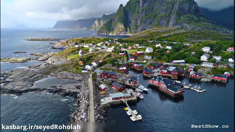 ویدئویی خیره کننده از زیبایی های طبیعت لوفوتن - نروژ
