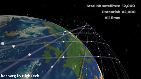 Starlink_ اینترنت جهانی SpaceX آغاز می شود