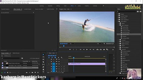 129- حل مشکل Fish eye در Adobe premiere 2018 - سعید طوفانی