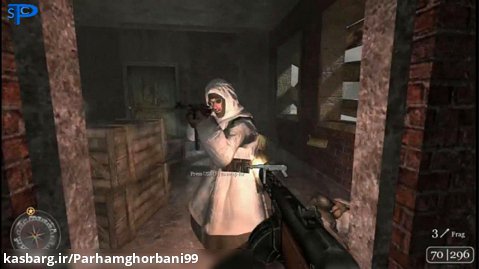 گیم پلی بازی تاریخی کالاف دیوتی 2 (Call Of Duty) نسخه کامپیوتر