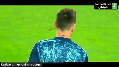 عملکرد لیونل مسی در بازی آرژانتین و پرو