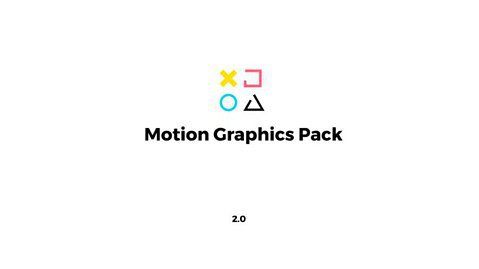 پروژه افتر افکت پکیج موشن گرافیک Motion Graphics Pack