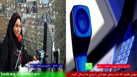 ارتباط تلفنی با جناب سرهنگ ملوکی،رئیس پلیس فتا شرق استان تهران،در رادیو سرو