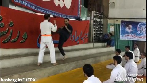 استاژ کاراته در حضور استاد حمید نعمتیان