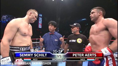 مبارزه پتر آرتز در برابر سمی شیلت Peter Aerts vs Semmy Schilt