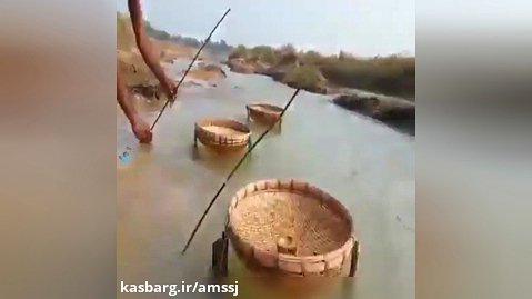 روشی جالب برای ماهیگیری