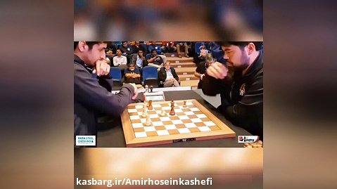 حرکت غیر ممکن در سطح یک شطرنج جهان!!!