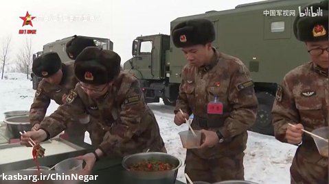 آشپزخانه متحرک جدید برای ارتش چین