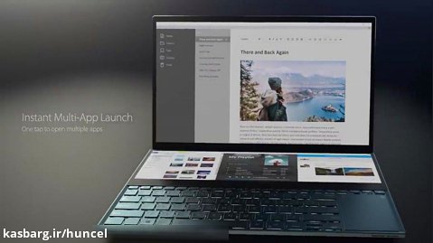 معرفی لپتاپ ایسوس ZenBook Pro Duo | هانسل