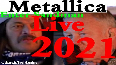 Metallica _ Enter Sandman Live 2021 کنسرت رایگان متالیکا 1399