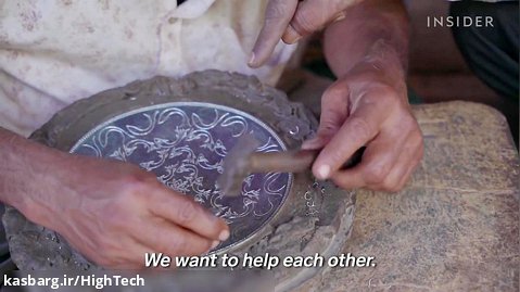 چگونه کارگران فلز در هند یک هنر قدیمی 600 ساله را همچنان پابرجا نگه می دارند