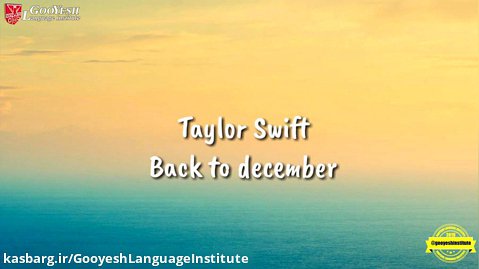 Song - FC3C04 Taylor Swift - Back to December