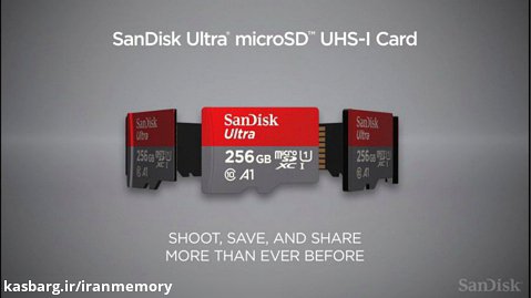 ایران مموری - ویدیو معرفی کارت حافظه SanDisk micro-sd Ultra A1