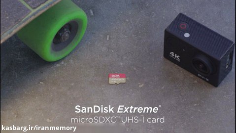 ایران مموری - ویدیو معرفی کارت حافظه SanDisk microSD Extreme UHSI
