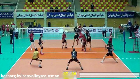 هفته 19 لیگ برتر والیبال شهرداری ارومیه2 - 3شهداب یزد