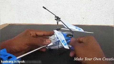 آموزش ساخت هلیکوپتر با قوطی نوشابه