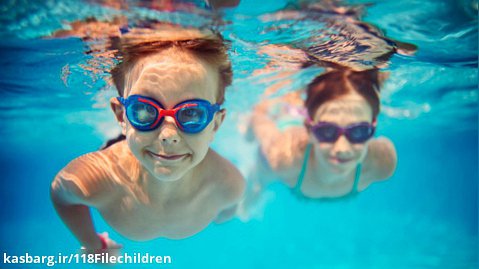 آموزش شنا برای کودکان | ورزش شنا | آموزش شنا ( شنا زیر آبی و تنفس گیری )