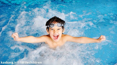 آموزش شنا برای کودکان | ورزش شنا | آموزش شنا ( تنفس گیری در شنا زیر آبی )