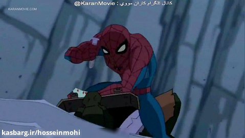 انیمیشن مرد عنکبوتی شورش در شهر 2015 Spider-Man riots in the city دوبله فارسی