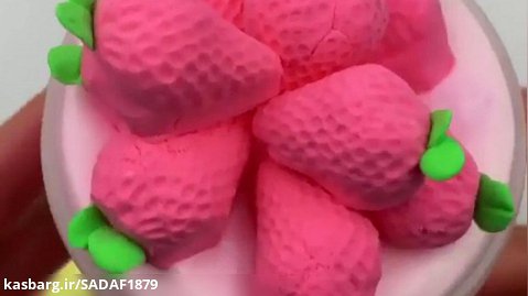 اسلایم توتفرنگی