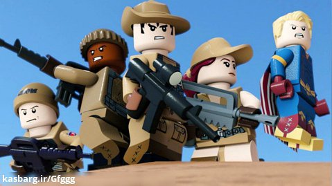 انیمیشن لگو سوات - نبرد صحرا