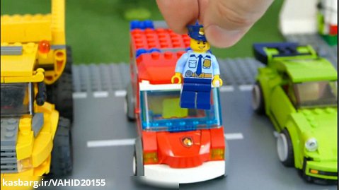 بازی با ماشین های اسباب بازی - وسایل نقلیه اسباب بازی برای کودکان