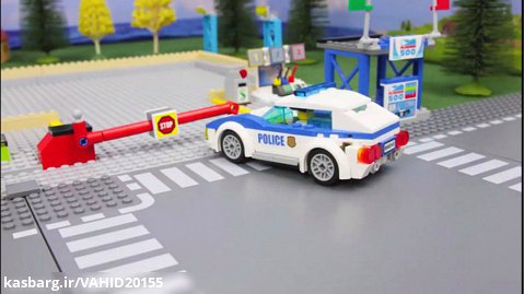 بازی با ماشین اسباب بازی پلیس - اسباب بازی برای کودکان