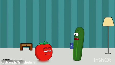 انیمیشن طنز خیار گوجه