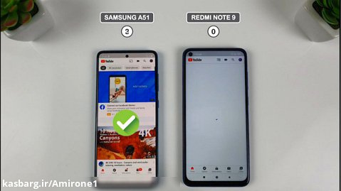 Xiaomi Redmi note 9 vs Samsung A51