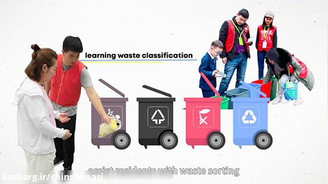 ضرورت تفکیک و بازیافت زباله و همچنین الزامی شدن آن در شهرهای اصلی چین (2019)