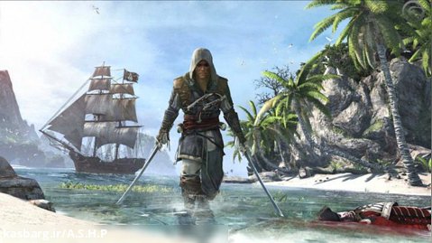 استریم بازی Assassin's Creed Black Flag پارت 3 کشتن انگلیسی ها و گرفتن کشتی !