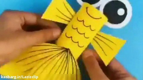 آموزش کاردستی های جالب با رول دستمال برای کودکان