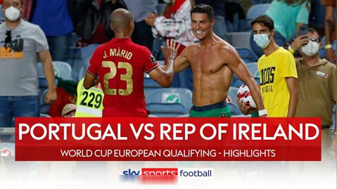 رونالدو بهترین گلزن بین المللی مردان تمام دوران شد | پرتغال 2-1 ایرلند