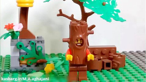 استاپ موشن لگو: دزد در لباس درخت تقدیم به کانال lego world