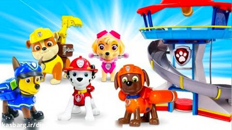 بازی با اسباب بازی سگ های نگهبان - قسمت 30 - عروسک توله ها