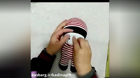 آموزش عروسک سازی با جوراب