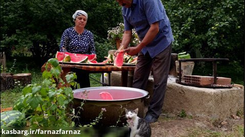 زندگی و آشپزی روستایی در جمهوری آذربایجان (14 جولای 2021)