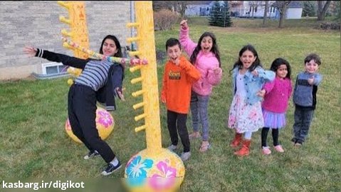 ماجراهای هایدی و زیدان برای کودکان - قسمت 14 - بازی و مسابقه جدید با خانواده
