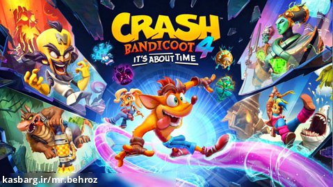 گیم پلی Crash Bandicoot 4 با اشکان دسنتا ((بدبخت شدیم)) PART 2 ...
