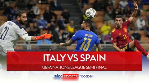 ایتالیا ۱-۲ اسپانیا | خلاصه بازی | صعود به فینال با توقف شکست‌ناپذیری لاجوردی‌ها
